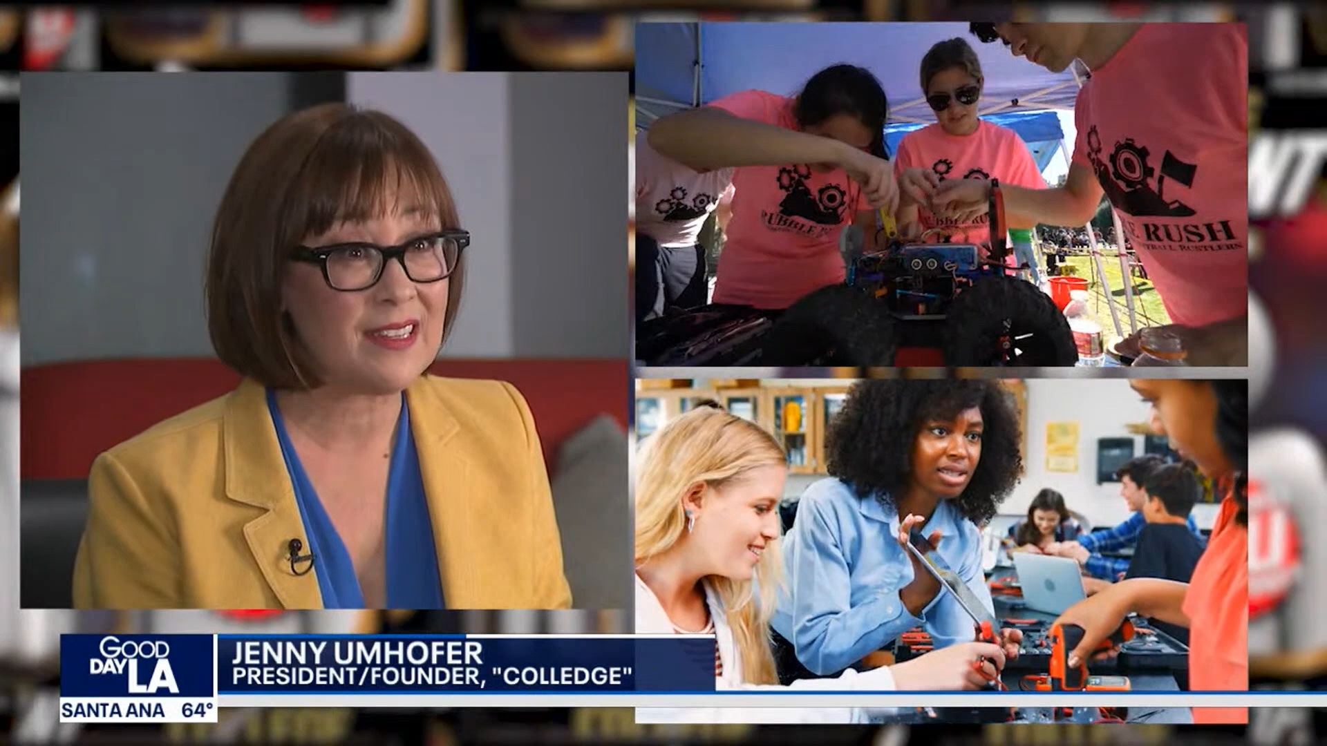 Jenny Umhofer on Good Day LA 11-21-23