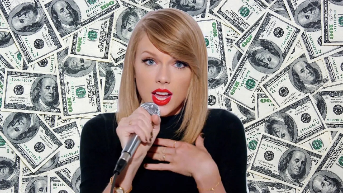 taylor swift-money-background